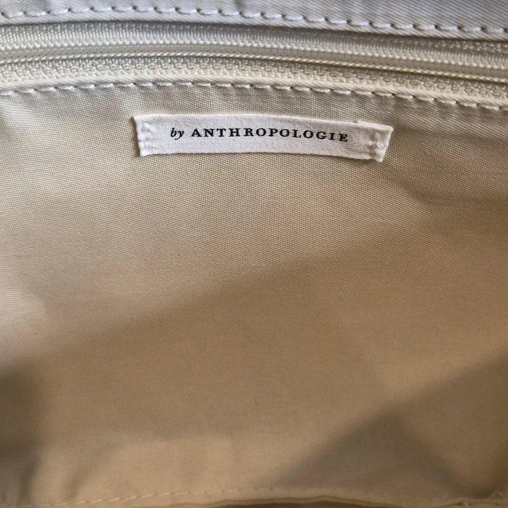 Anthropologie Sherpa Half Moon Crossbody Sling Shoulder Bag, Adjustable Strap - Picture 10 of 14